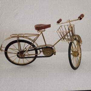 Metal Bike Scupulture Working Part Wood Seat Grips/Metal $30